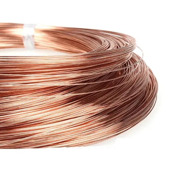Factory Supplier Direct Price CCA Wire Stranded Bunched Copper Wire Copper Clad Aluminum Wire Parawire Bare Coper Hand ASTM GB