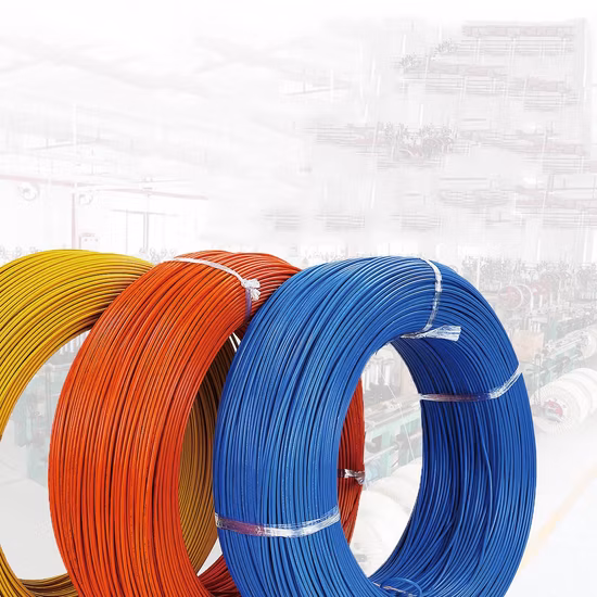 30AWG Stranded Bare Copper 150V Rated Voltage PFA High Temperature Electric Wire