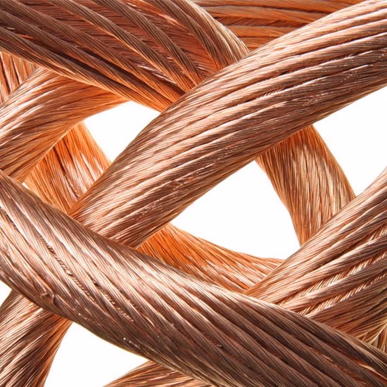 Best Price 99.99% Pure Bare Copper Wire Rope Conductor 
