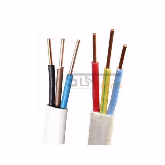Electrical Cable Wire Building Cable House Wire Aluminum Solid Flat Single Flat Twin Bare Copper Power Cable Flexible Cable PVC Insulated Electric Wire